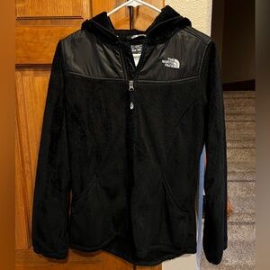 North Face fleece jacket girls size XL